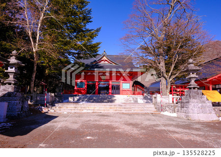 冬の赤城神社 冬の赤城神社 135528225