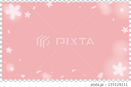春の桜背景イラスト 春の桜背景イラスト 135529111