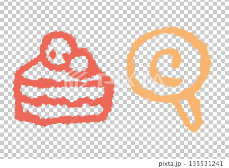 ケーキ　キャンディ 135531241