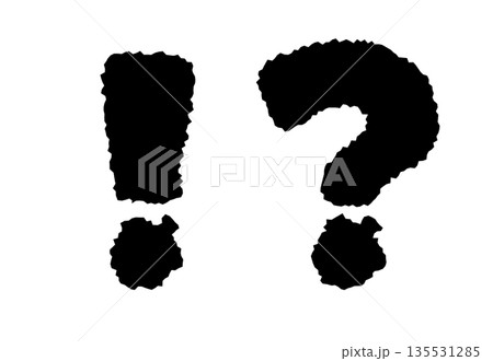 びっくりマーク 135531285