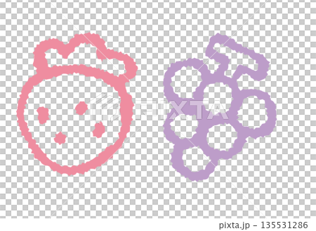 草莓和葡萄 135531286