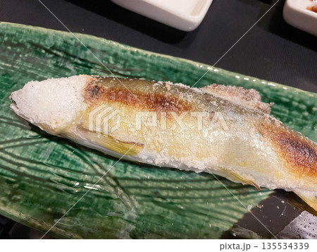 鮎の塩焼き 135534339