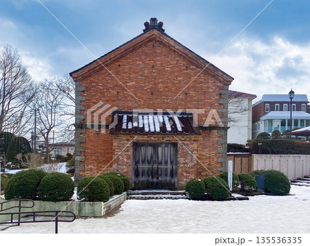 冬の旧北海道庁函館支庁庁舎書庫 冬の旧北海道庁函館支庁庁舎書庫 135536335