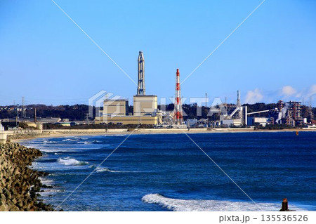 石炭ガス化複合発電も行う火力発電所… 『勿来火力発電所』 石炭ガス化複合発電も行う火力発電所… 『勿来火力発電所』 135536526