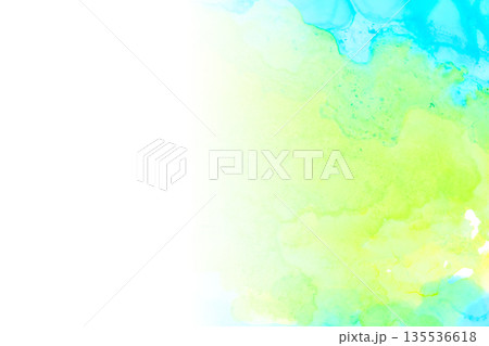 かわいい水彩カラーの背景 135536618