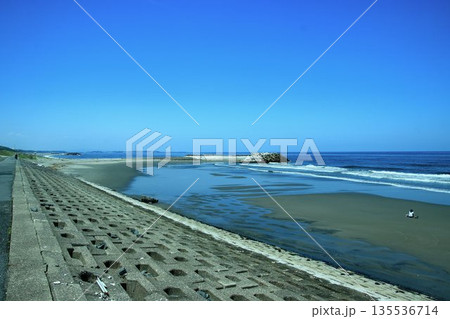 あの海・あの海岸… 鉾田市・荒地海岸 135536714