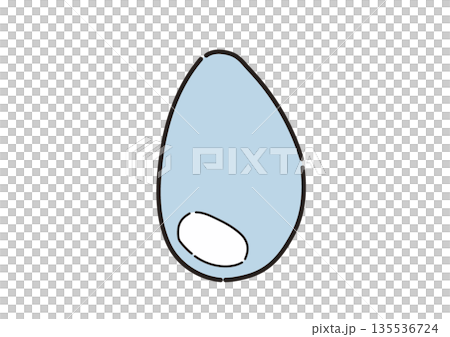 Illustration of a drop of water Illustration of a drop of water 135536724