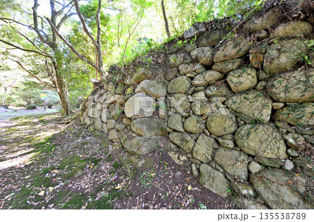 芭蕉公園として整備された 三重県伊賀市「福地城」跡の様子 芭蕉公園として整備された 三重県伊賀市「福地城」跡の様子 135538789