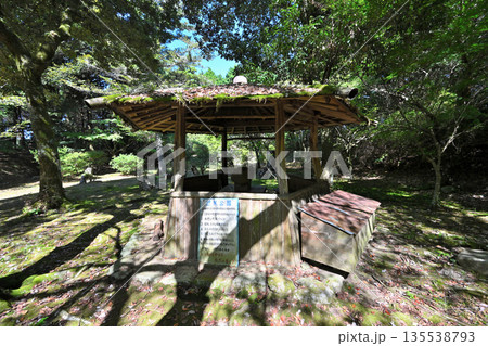 芭蕉公園として整備された 三重県伊賀市「福地城」跡の様子 芭蕉公園として整備された 三重県伊賀市「福地城」跡の様子 135538793