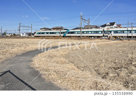 鉄道　私鉄：東武伊勢崎線　特急リバテイりょうもう13号　515F+505F 500系 135538990