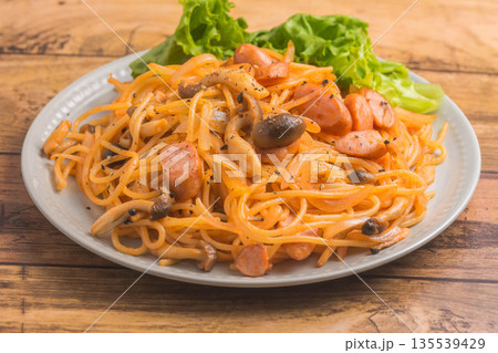 スパゲティナポリタン スパゲティナポリタン 135539429