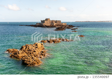 The Saint-Malo coastline The Saint-Malo coastline 135540097