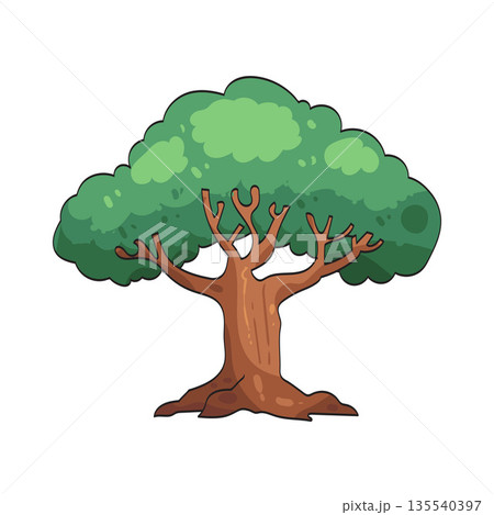 illustration of tree  135540397
