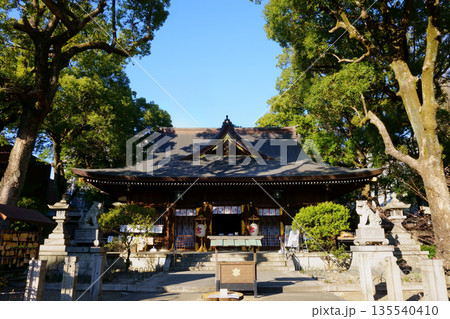 若宮八幡社の拝殿 名古屋総鎮守 若宮八幡社の拝殿 名古屋総鎮守 135540410