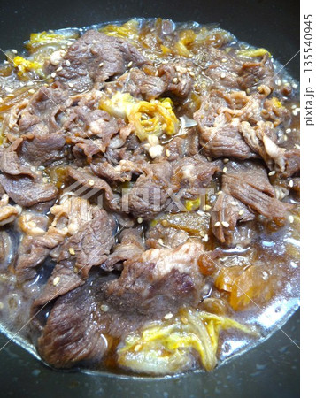 牛肉と白菜の煮物 135540945