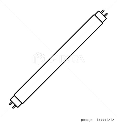 蛍光灯のアイコン 135541212