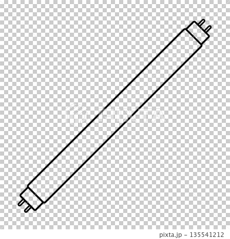 蛍光灯のアイコン 135541212