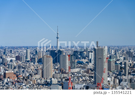 東京の都市風景 135541221