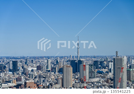 東京の都市風景 東京の都市風景 135541225