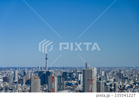 東京の都市風景 東京の都市風景 135541227