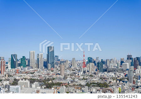 東京の都市風景 135541243