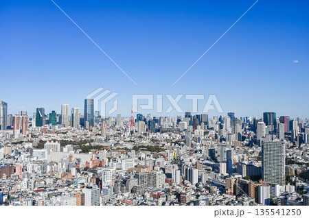 東京の都市風景 東京の都市風景 135541250