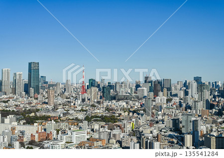 東京の都市風景 東京の都市風景 135541284