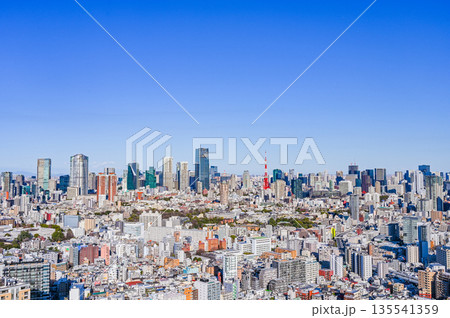 東京の都市風景 東京の都市風景 135541359
