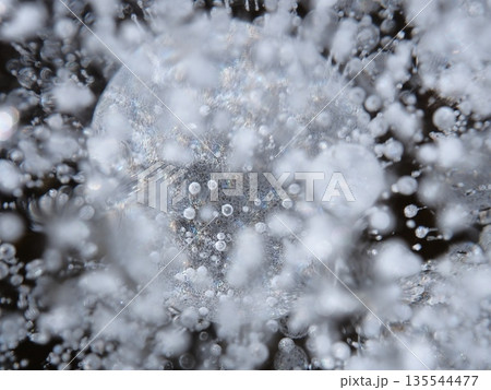 まるで星のように見える氷の中の世界（20260110093732） 135544477