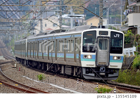 中央本線　上野原　JR東日本　211系　N325編成（長野） 135545109