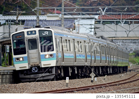 中央本線　上野原　JR東日本　211系　N602編成（長野） 135545111