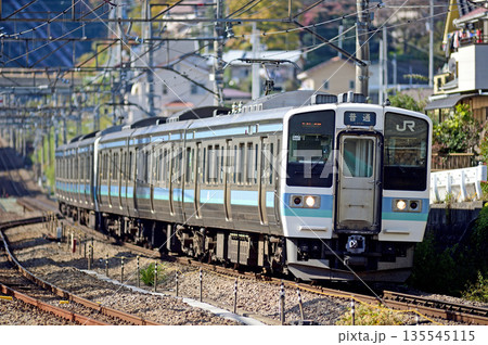 中央本線　上野原　JR東日本　211系　N302編成（長野） 135545115