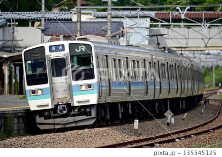 中央本線　上野原　JR東日本　211系　N607編成（長野） 135545125