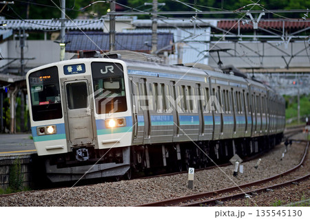中央本線　上野原　JR東日本　211系　N609編成（長野） 135545130