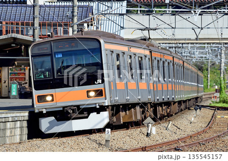 中央本線　上野原　JR東日本　209系1000番台　T81編成（豊田） 135545157