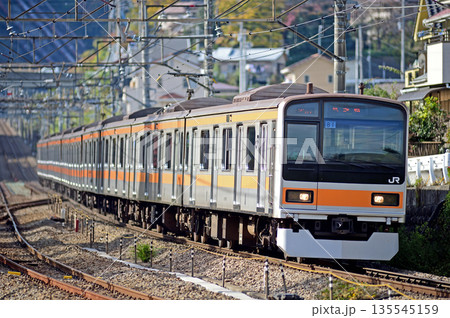 中央本線　上野原　JR東日本　209系1000番台　T81編成（豊田） 135545159