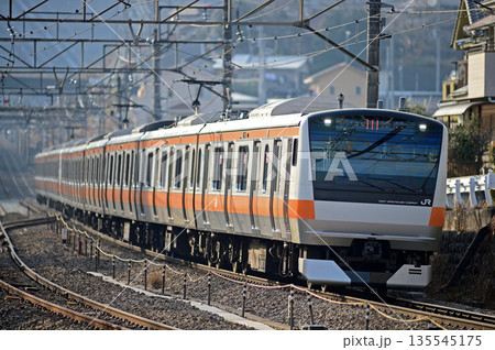 中央本線　上野原　JR東日本　E233系0番台　H45編成（豊田） 135545175