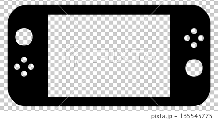 ゲーム機のフラットアイコンイラスト ゲーム機のフラットアイコンイラスト 135545775