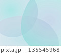 青色系のグラデーションの背景　 135545968