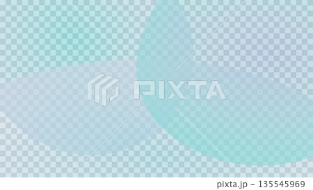 青色系のグラデーションの背景　 135545969