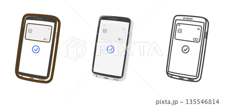 スマホ決済(ナンバーレスクレジットカード) スマホ決済(ナンバーレスクレジットカード) 135546814