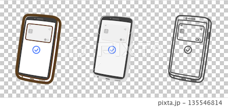 スマホ決済(ナンバーレスクレジットカード) スマホ決済(ナンバーレスクレジットカード) 135546814