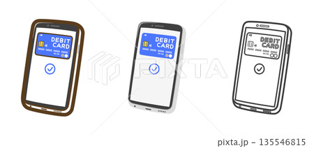 スマホ決済(デビットカード) スマホ決済(デビットカード) 135546815
