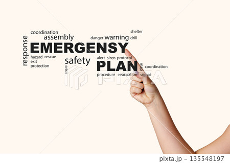 Emergency plan for safety and response during drills and evacuations 135548197
