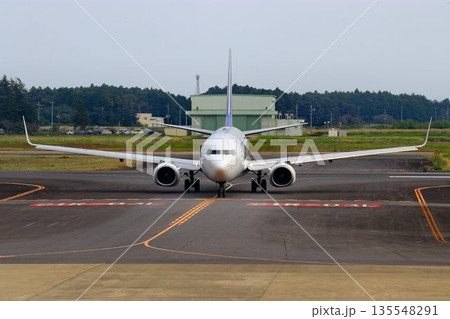 心躍る空の旅へ… 茨城空港にて　～ボーイング737-800 135548291