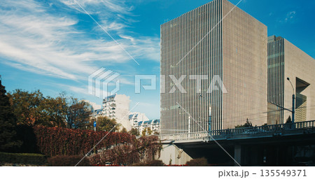 Diverse Cityscape with Architectural Varieties Diverse Cityscape with Architectural Varieties 135549371