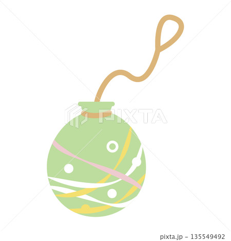 水ヨーヨーのイラスト 日本の縁日 祭 屋台 素材 緑 水ヨーヨーのイラスト 日本の縁日 祭 屋台 素材 緑 135549492