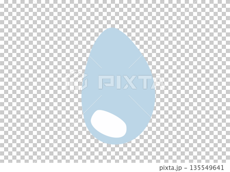 Illustration of a drop of water Illustration of a drop of water 135549641