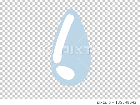 ひとしずくのイラスト ひとしずくのイラスト 135549642