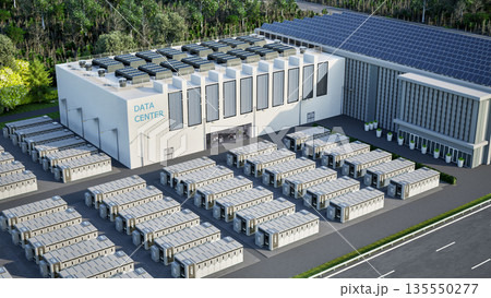 Energy storage systems or battery container units for data center 135550277